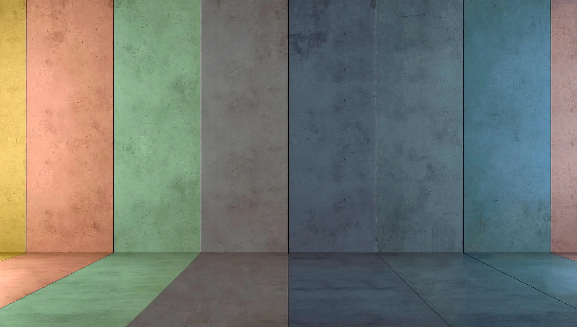 Couleurs du béton ciré 