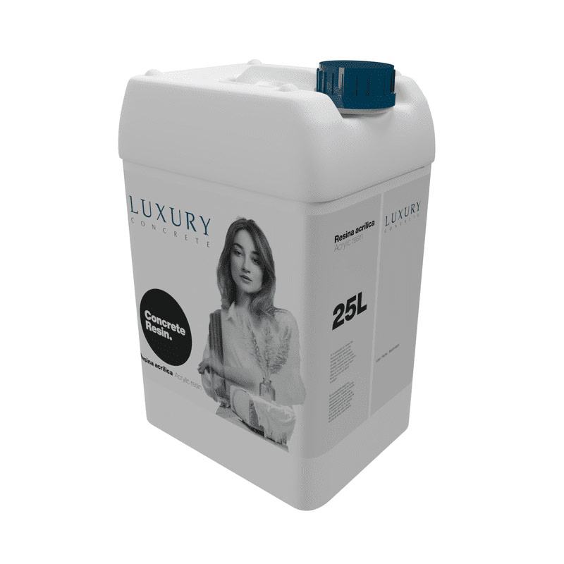 Acrylhars voor microcement Concrete Resin
